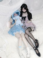 Conjunto de Vestido de Lunares