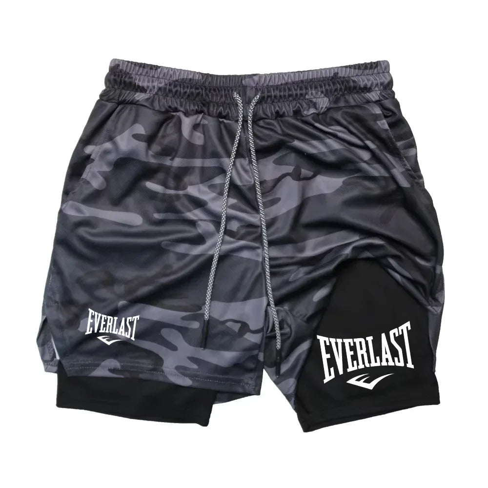 2 in 1 Double-deck Sport Shorts
