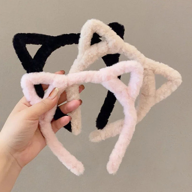 Plush Cat Ear Headband