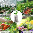 100-1000PCS Biodegradable Seedling Bags