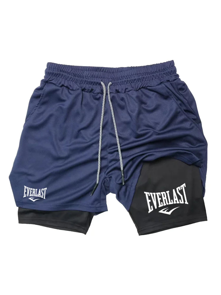2 in 1 Double-deck Sport Shorts