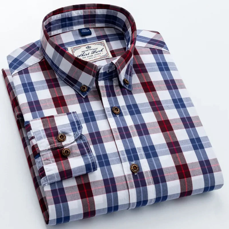 Plaid Long Sleeve Shirt