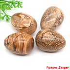 22x30mm Egg Crafts Natural Stone Healing Crystal