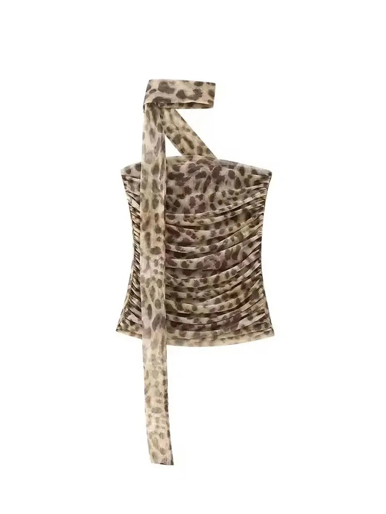 Leopard Print 2 Piece Set