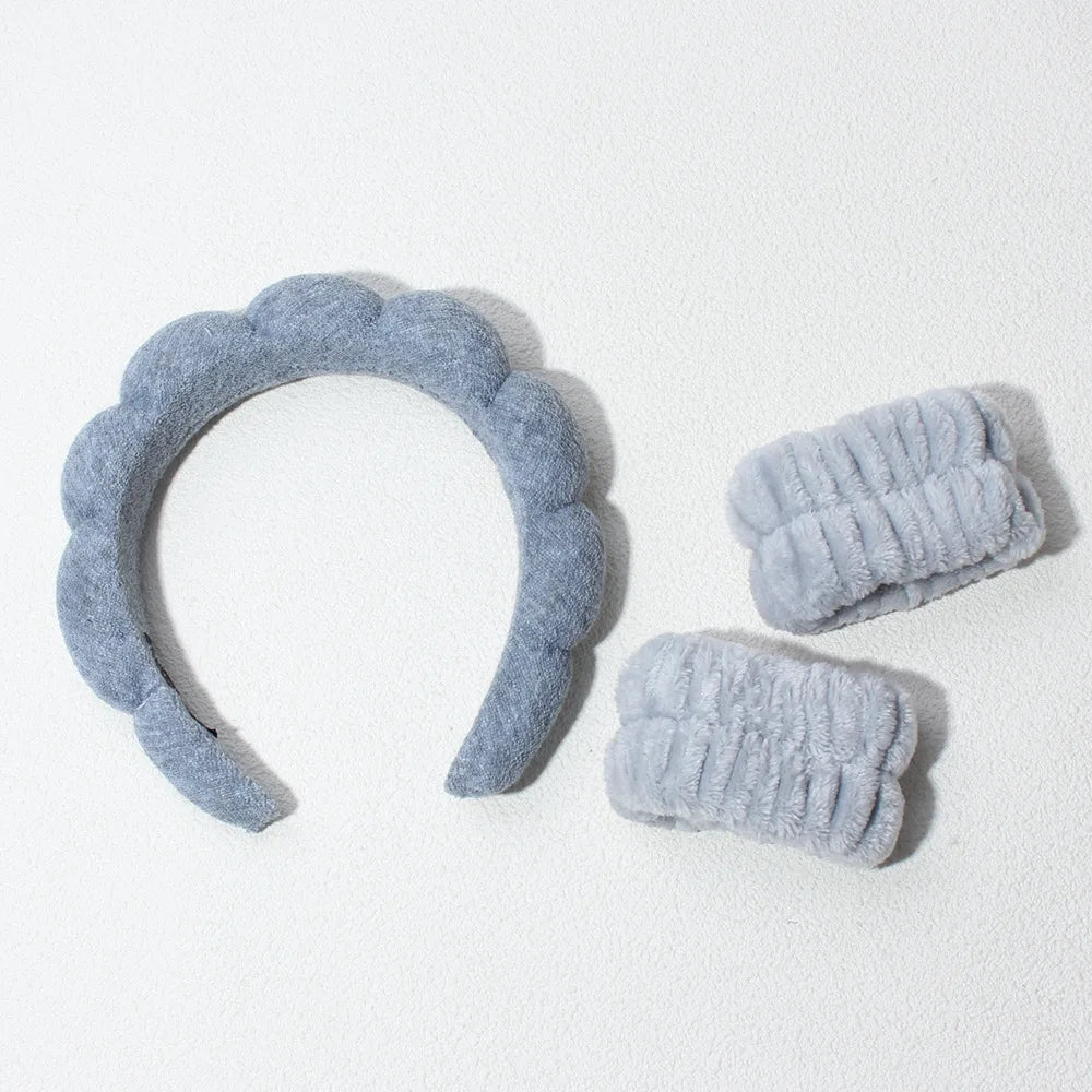 3PCS Stylish Washing Headband Set