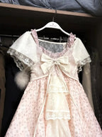 Conjunto de vestido de encaje