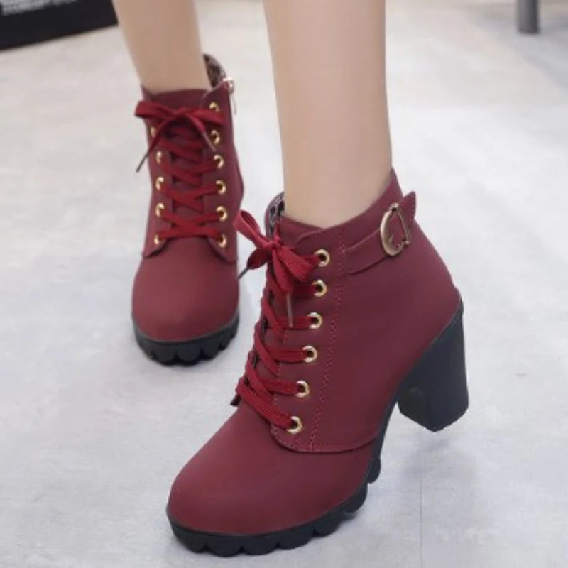High Heeled Boots