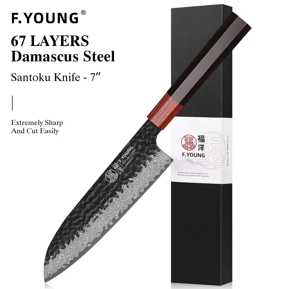 Japanese Chef Knife Damascus Steel