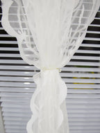 White Lace Curtain