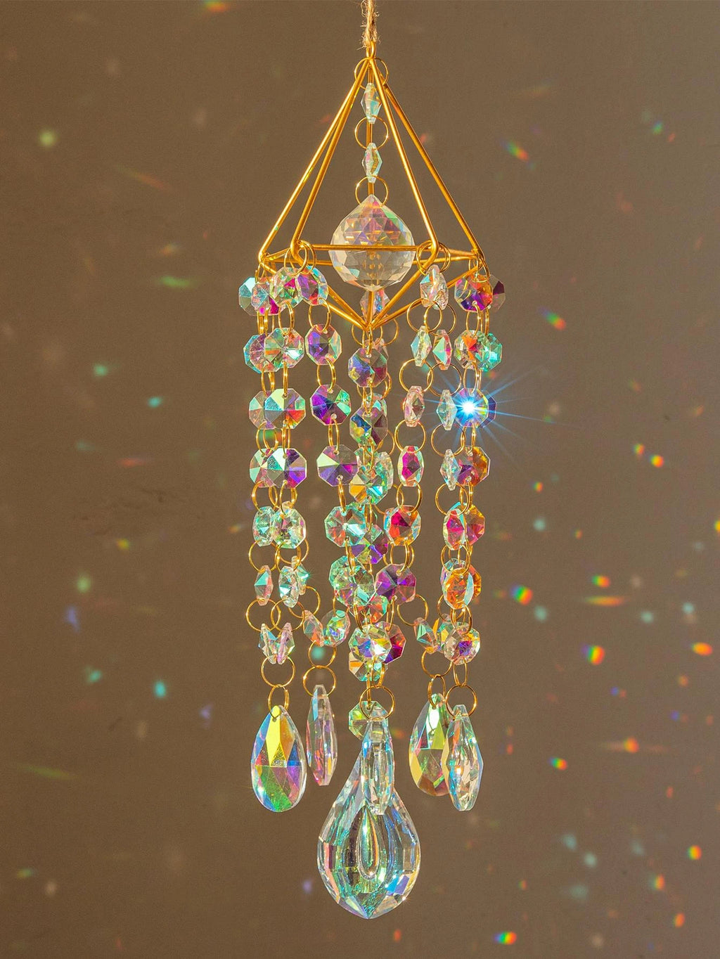 Light Fantasy Crystal Suncatcher