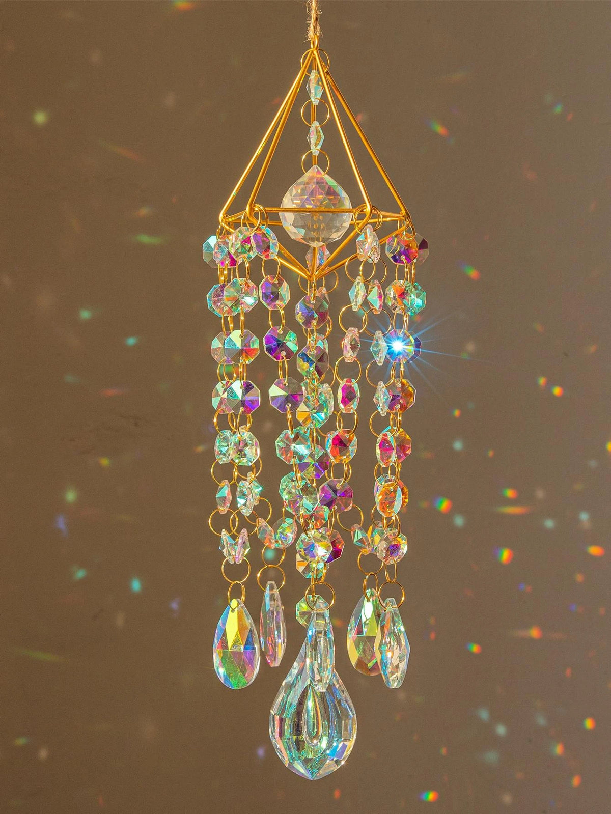 Light Fantasy Crystal Suncatcher
