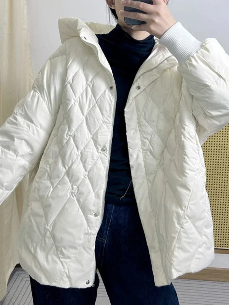 Hooded Loose Parka
