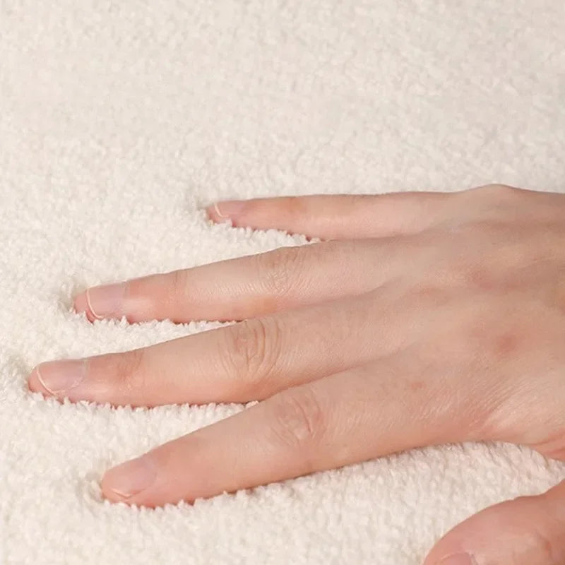 Cream Style Irregular Carpet