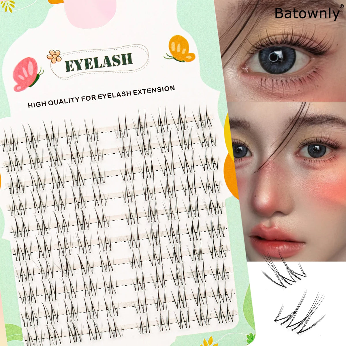 100Pcs Eyelash Cluster