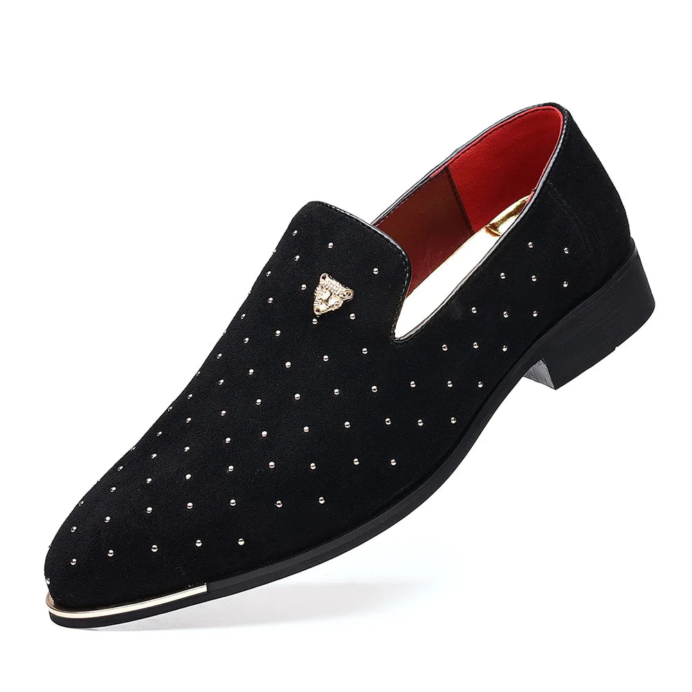 Suede Loafers