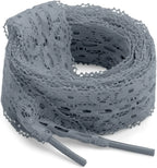 1 Pair Silk Lace Shoelaces