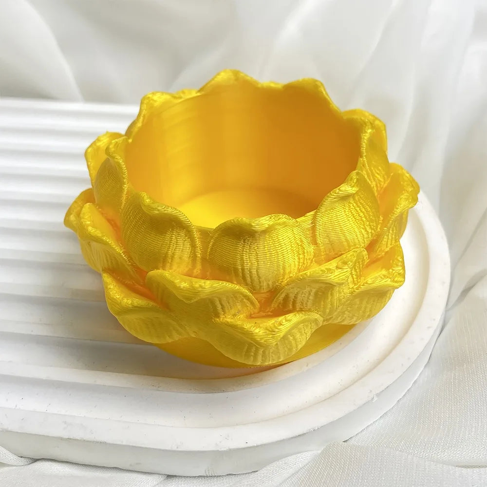 Lotus Shaped Succulent Plant Pot
