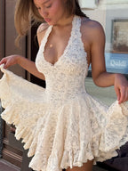 Lace Mini Dress