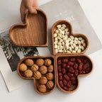 Solid Wood Heart Tray