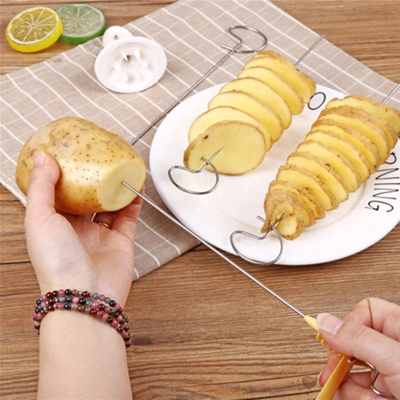 4 String Potato Spiral Cutter
