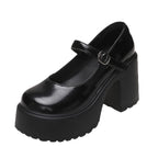 Chunky Platform High Heels
