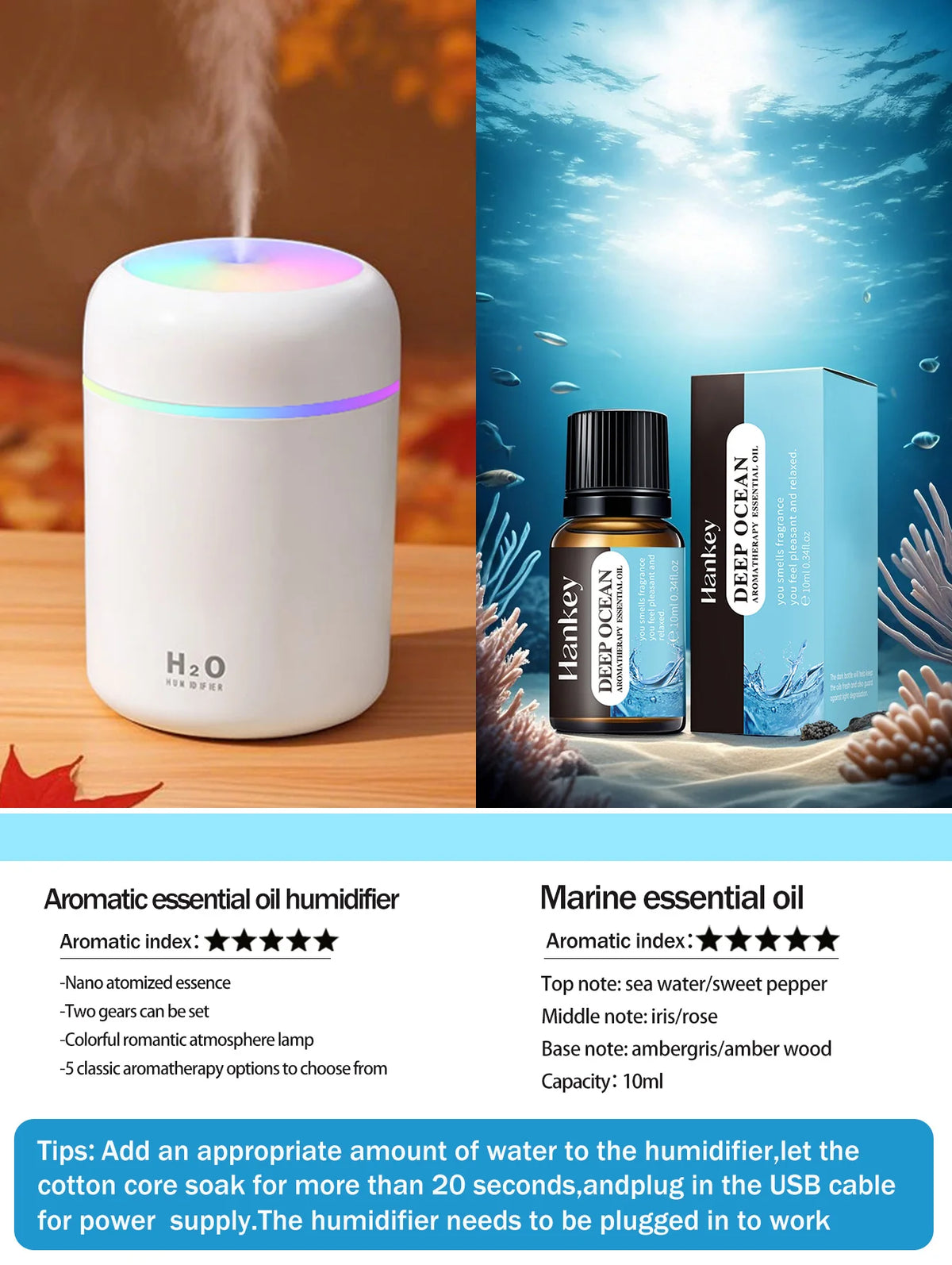 300ml Aromatherapy Diffuser
