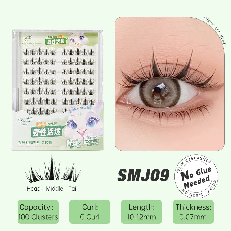 DIY Clusters Eyelashes