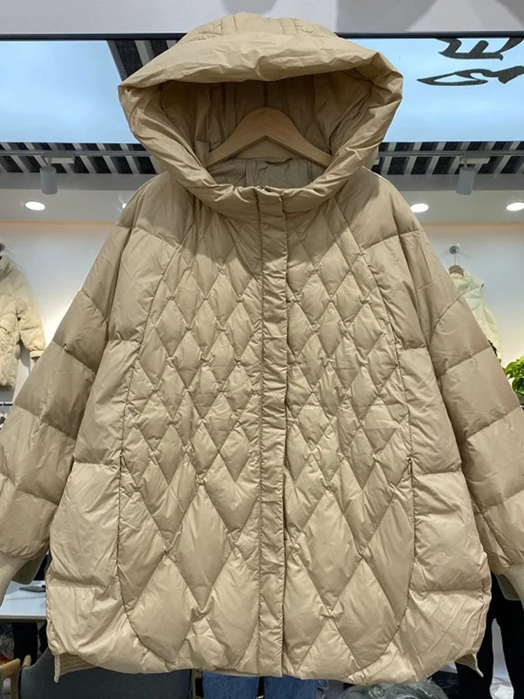 Hooded Loose Parka