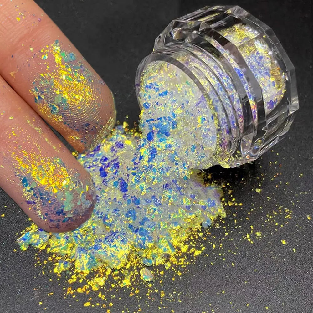Plating Aurora Chrome Nail Powder