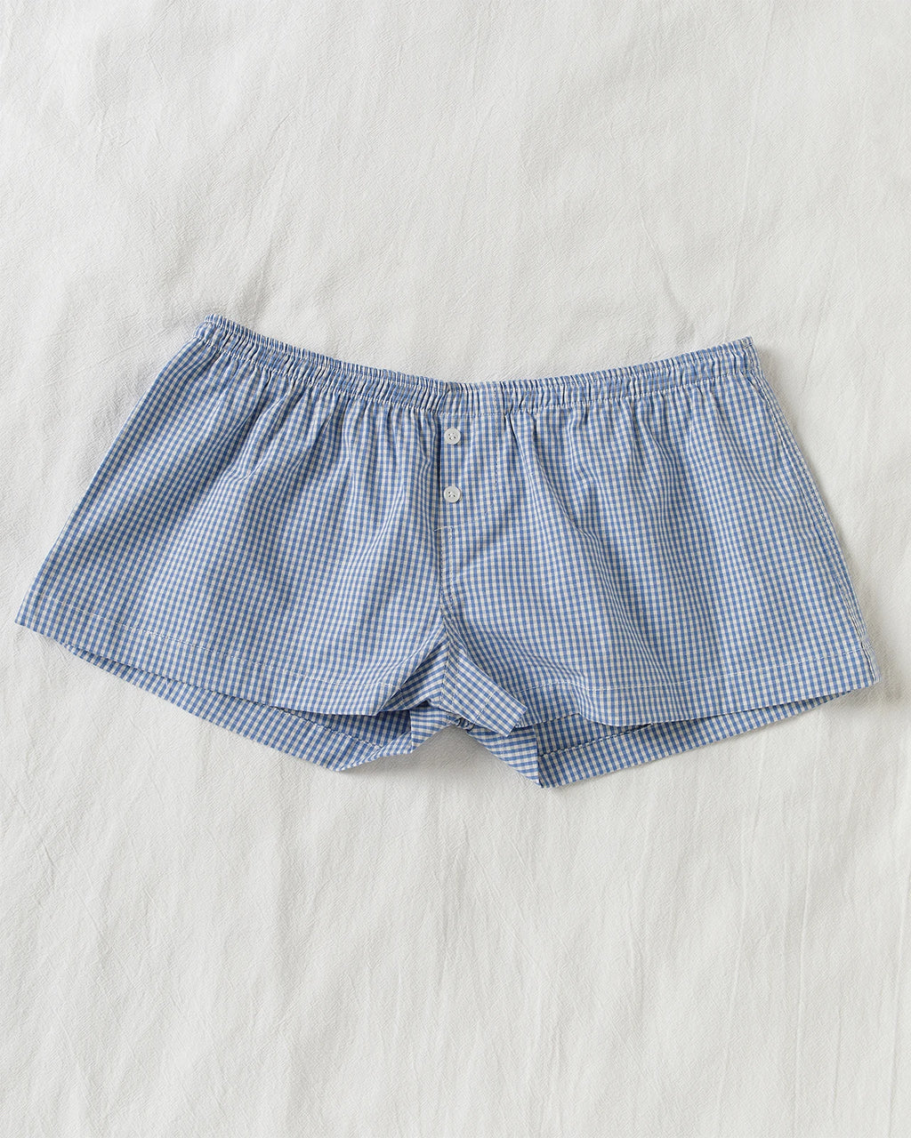 Plaid Shorts Set