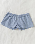 Plaid Shorts Set