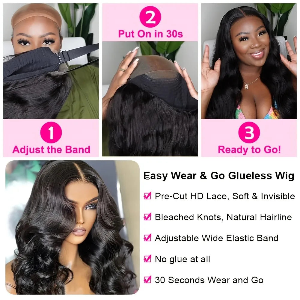 Glueless  Body Wave Lace Front Wig