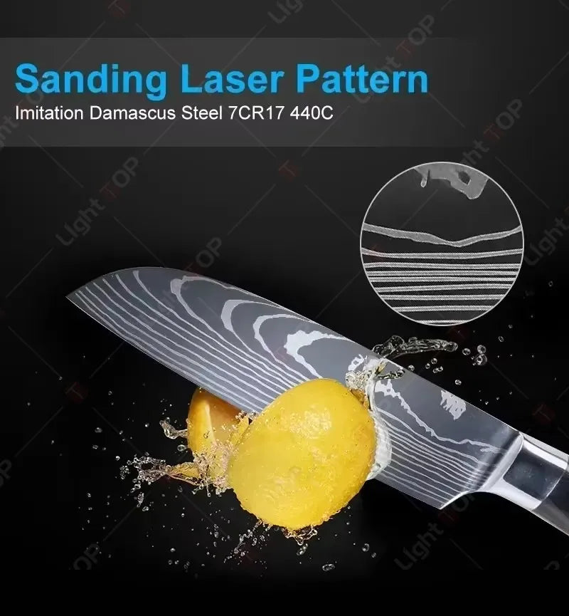 Santoku Cleaver Slicing Utility Chef Knife