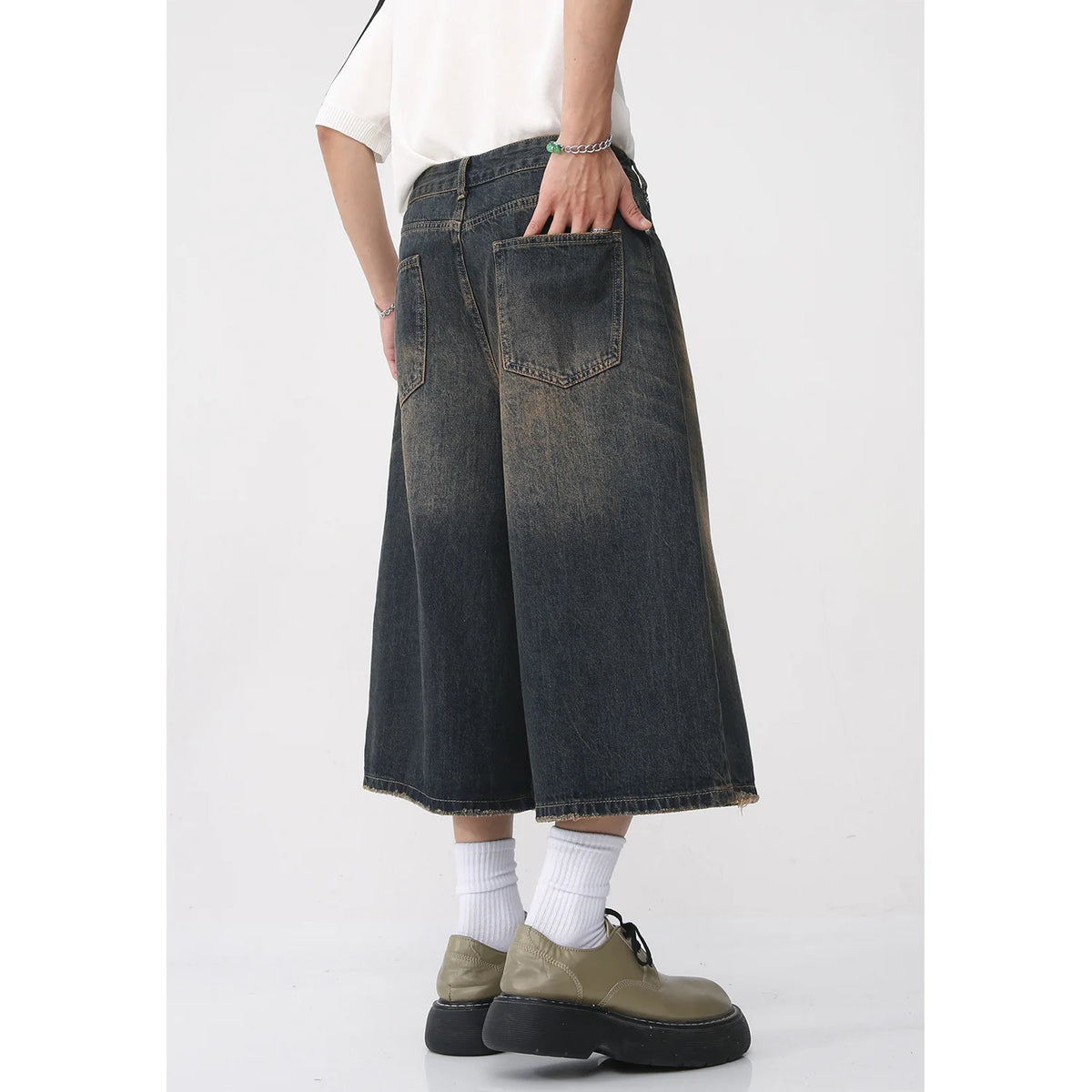 Baggy Denim Shorts
