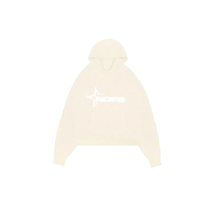 Letter Graphic Print Loose Sweatshirt Set