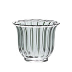 Nordic Clear Ripple Teacups