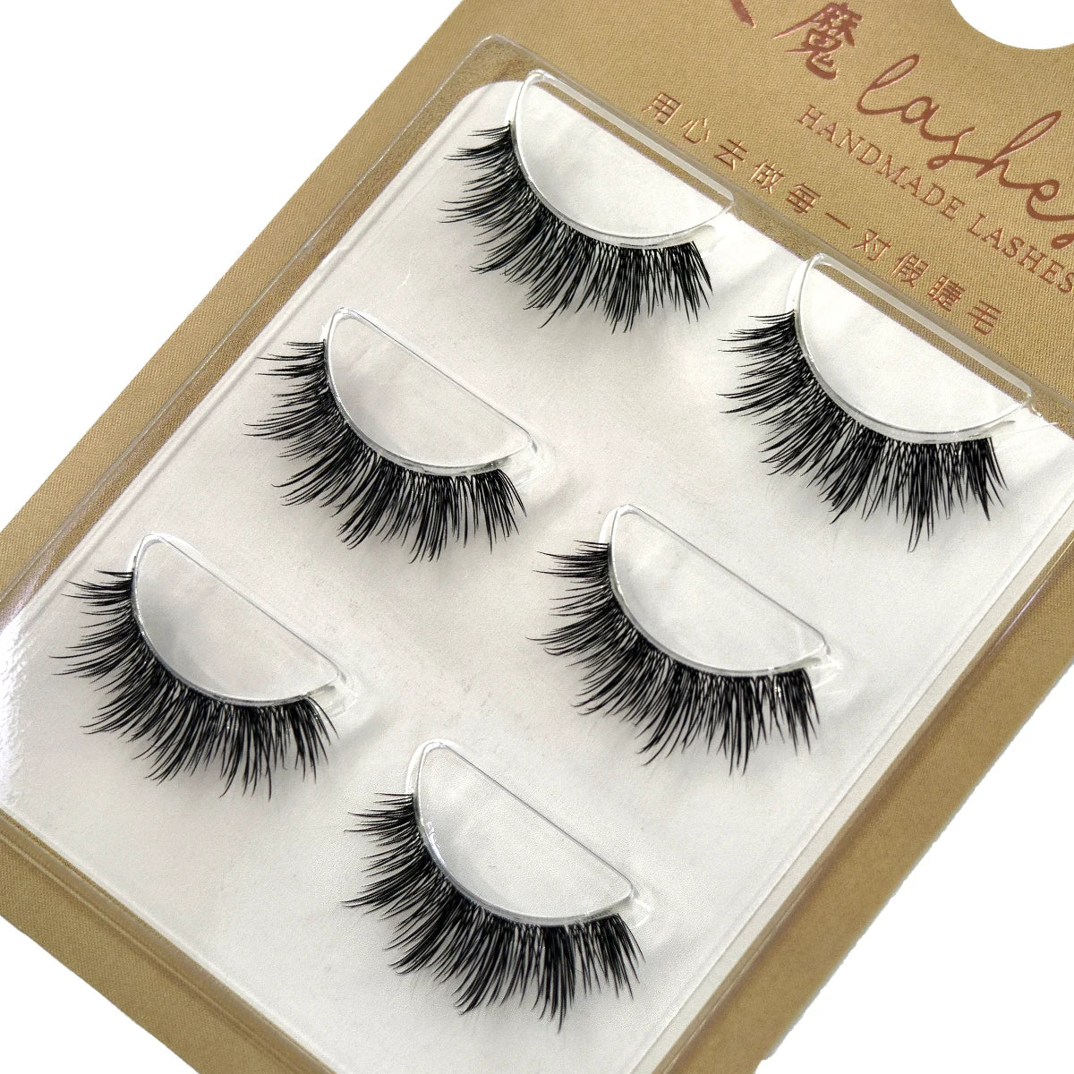 3Pairs Short Mink Lashes
