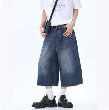 Baggy Denim Shorts