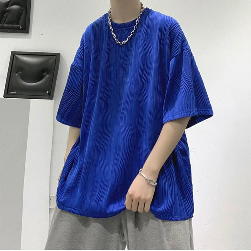 3D Folds Texture Tee