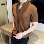Summer Stand Collar Shirt