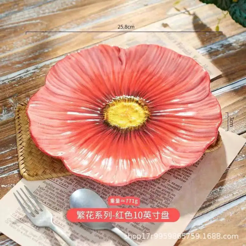 Ceramic Flower Set