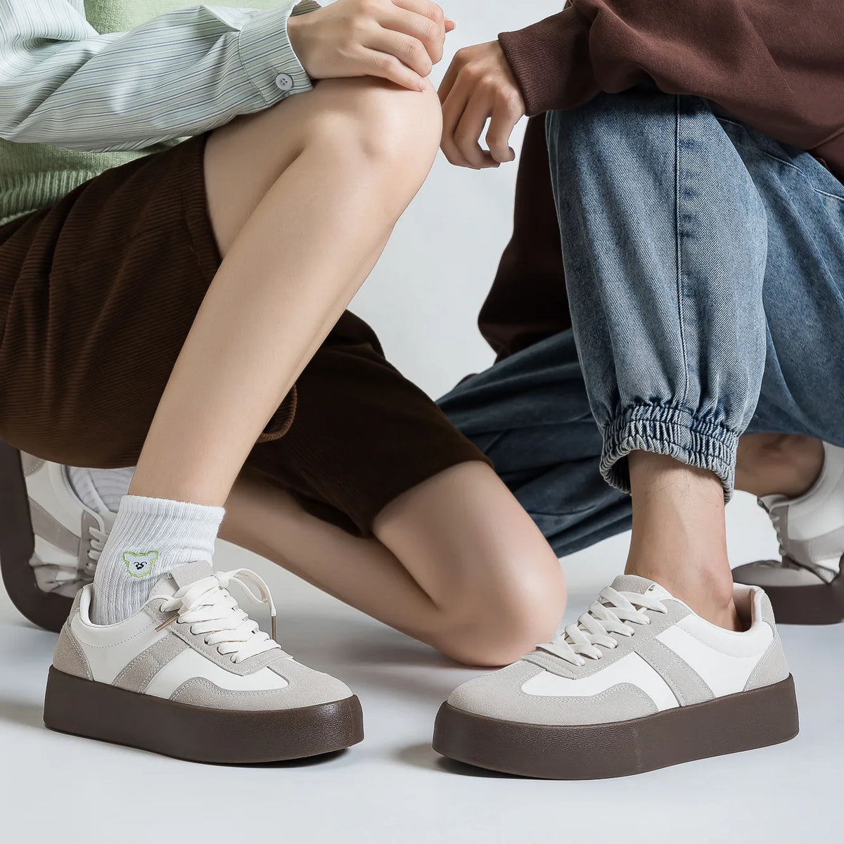 Casual Thick Bottom Sneakers