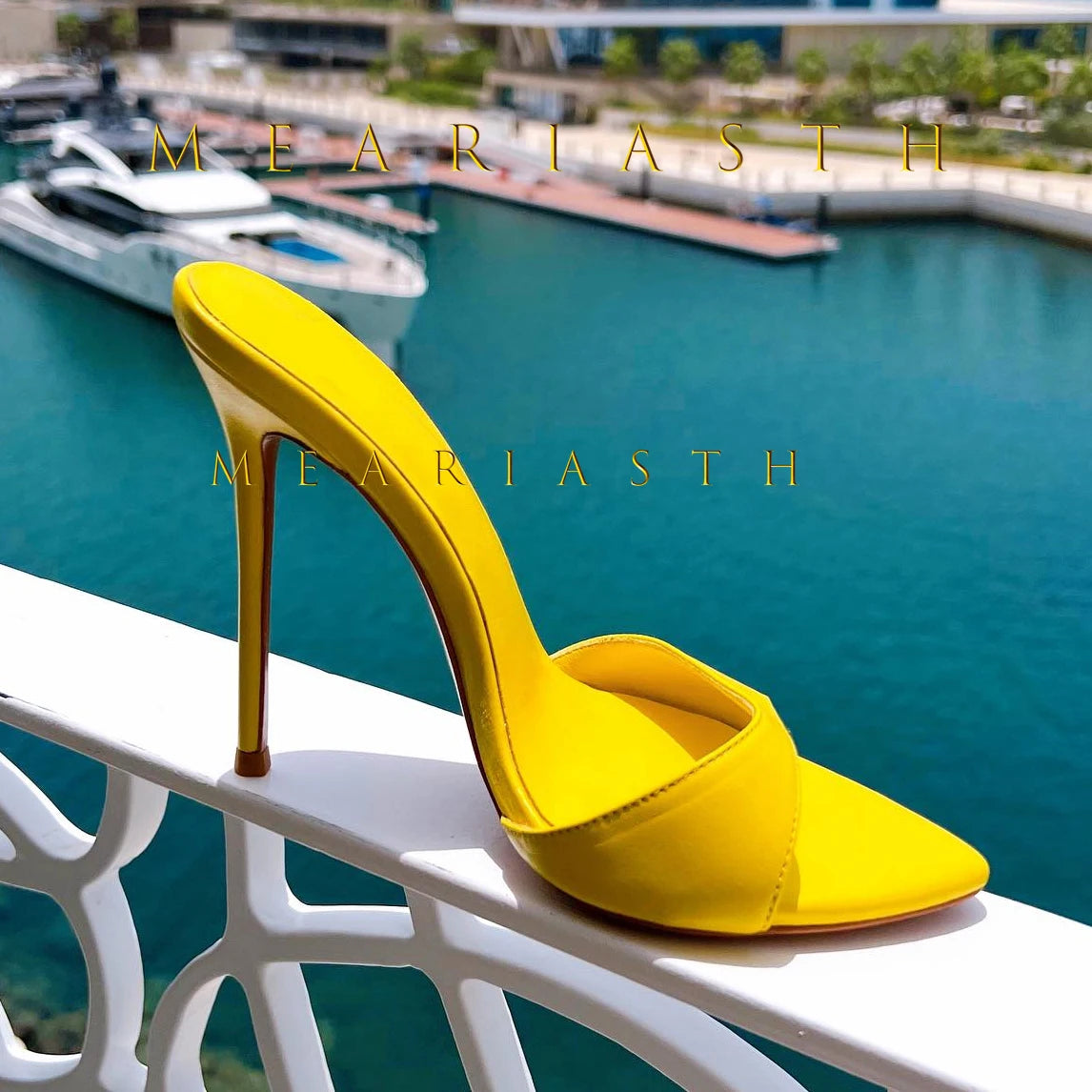 Peep Toe Mules