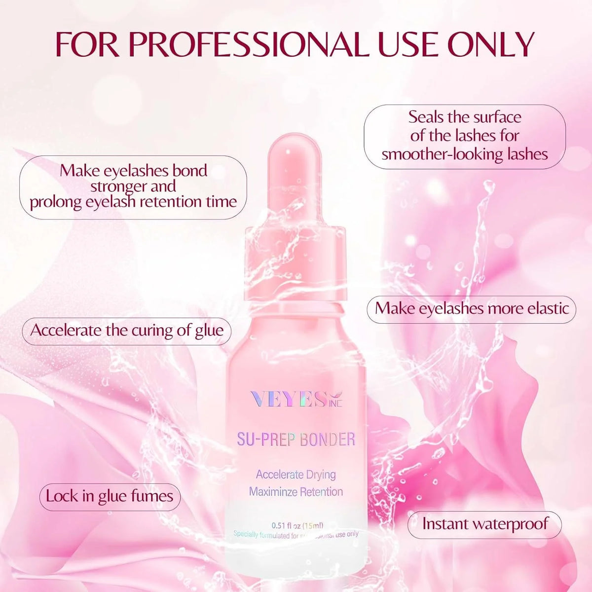 15ml Lashes Super Bonder Fixing Agent For Eyelash Extensions