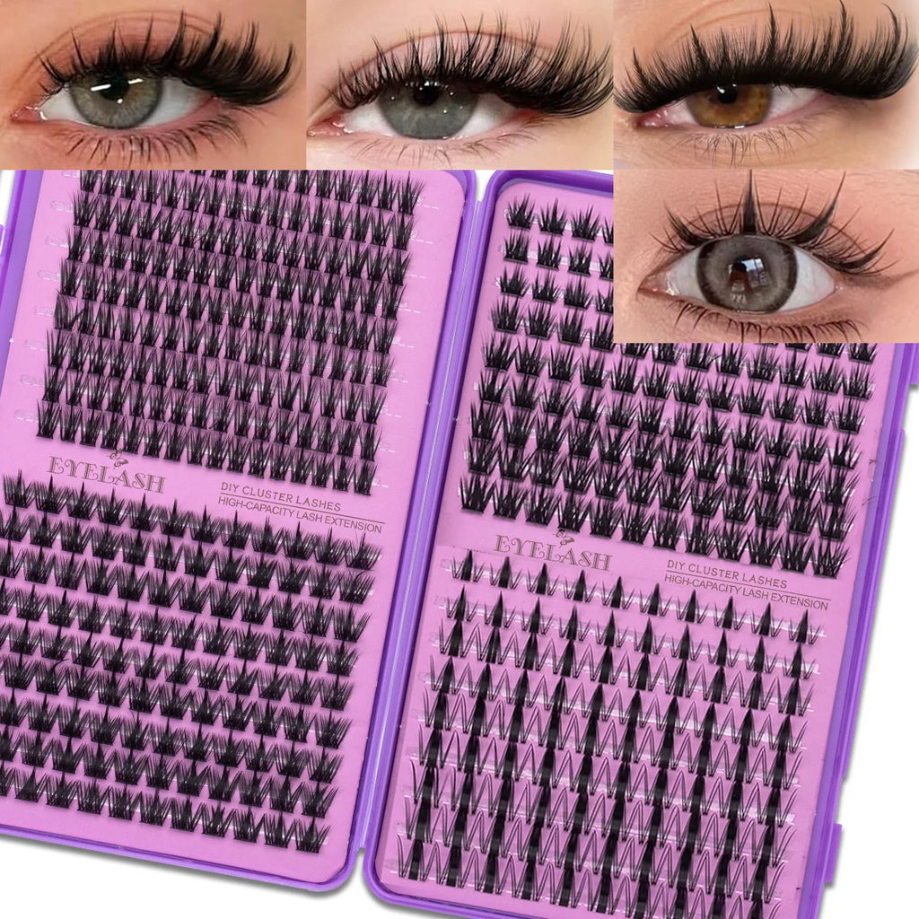 Eyelashes Clusters
