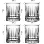 4pcs Set Diamond Painting Wine Glass