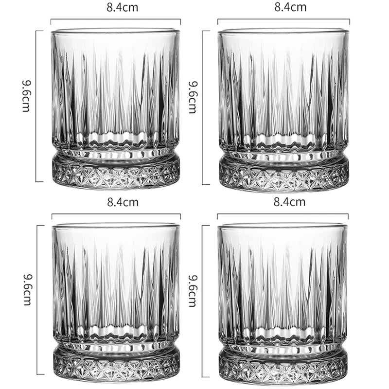 4pcs Set Diamond Painting Wine Glass