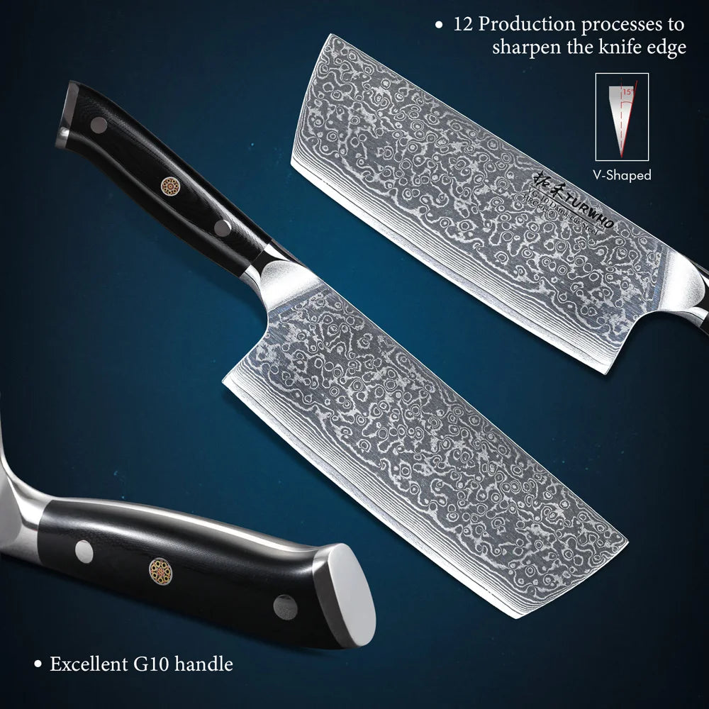 7" Japanese Nakiri Knife