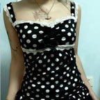 Ruffles Hem Babydoll Tank Top