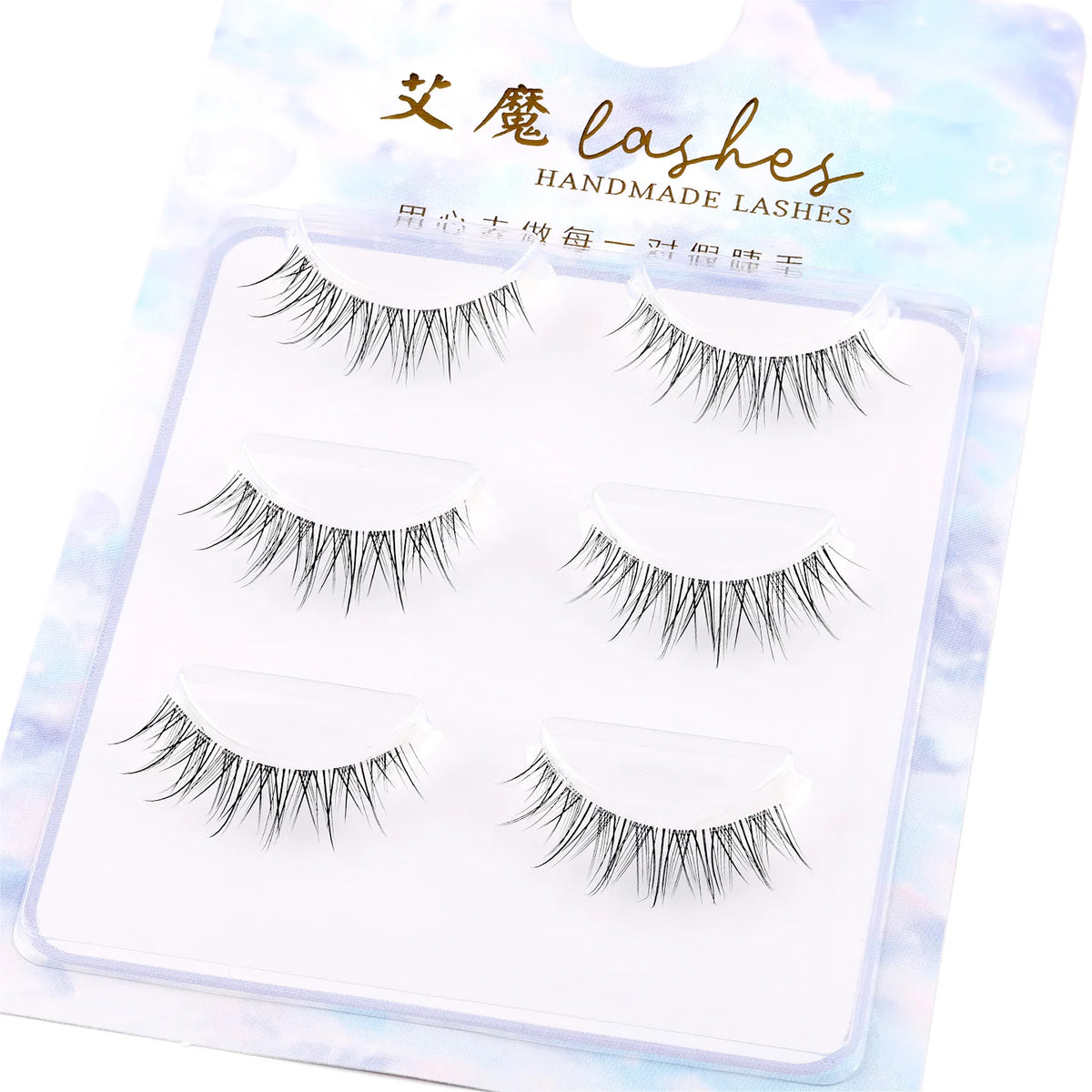 3Pairs Short Mink Lashes